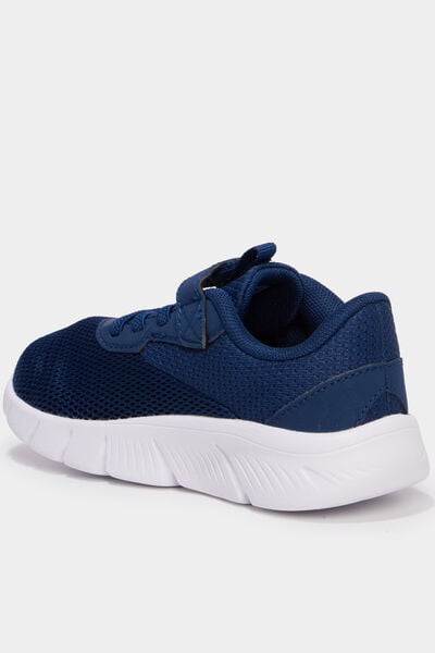 Baskets running &agrave; scratchs Puma jaune citron gar&ccedil;on