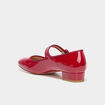 Babies vernies &agrave; talons rouge femme