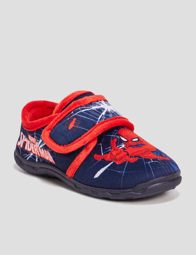 Chaussons montants Spider-Man bleu garçon