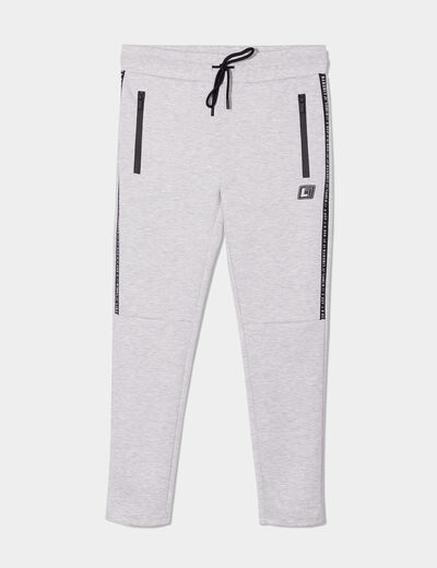 Pantalon de jogging stretch Liberto gris homme
