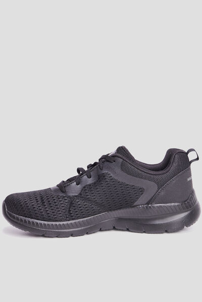 Baskets running mémoire forme Skechers noir femme