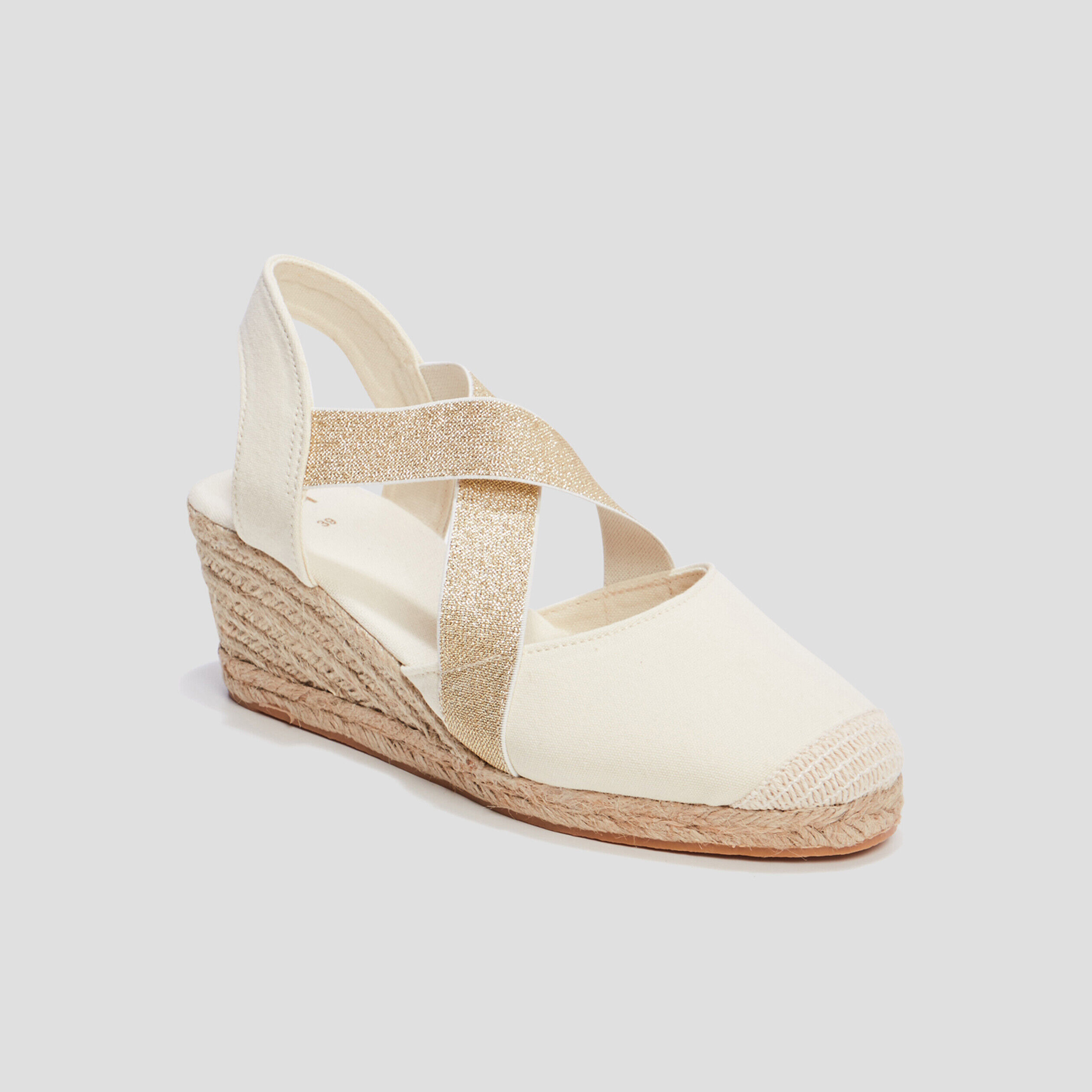 Espadrille compens e femme confortable et l gant