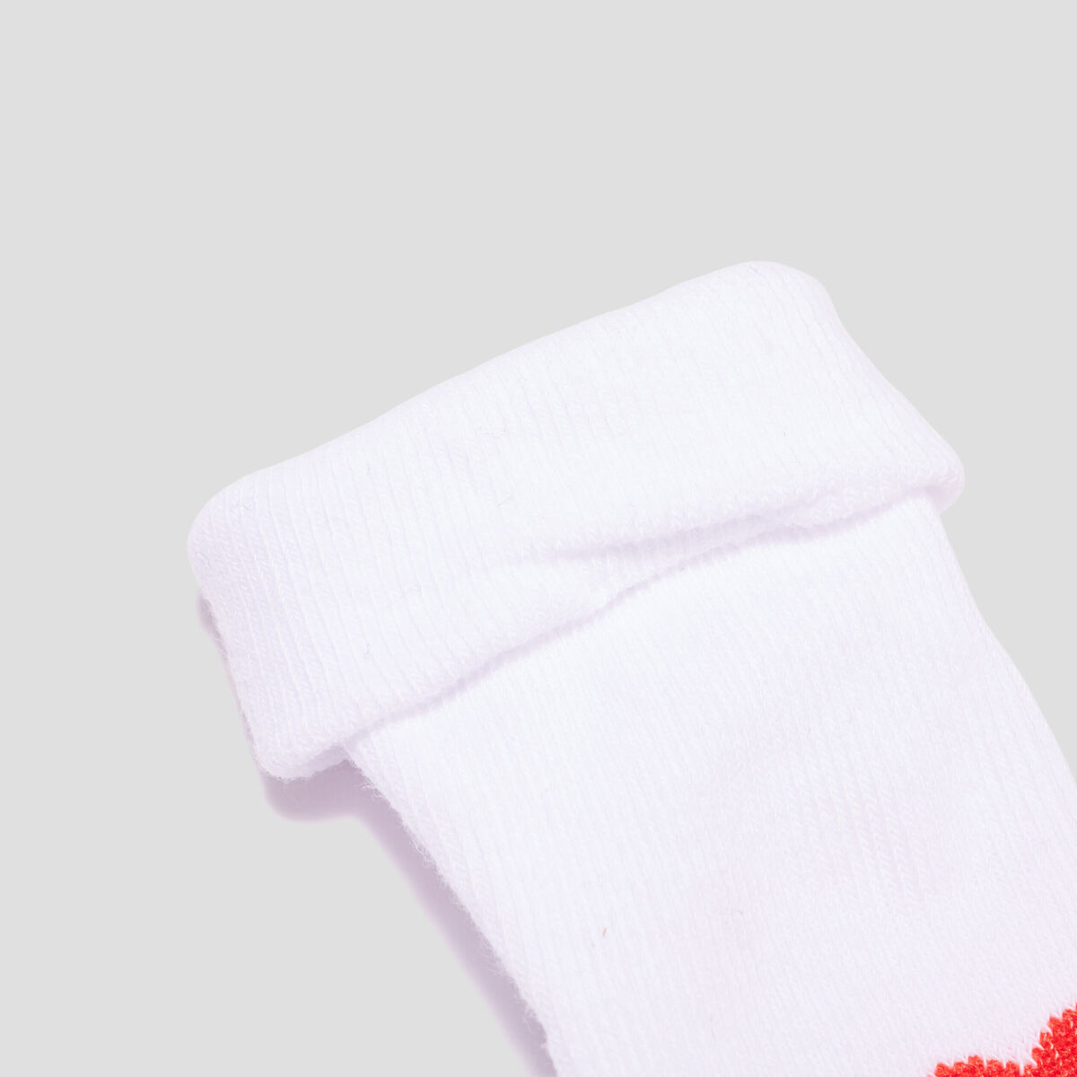 Chaussettes coton avec print blanc b&eacute;b&eacute;
