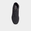 Baskets running &agrave; lacets Skechers noir femme