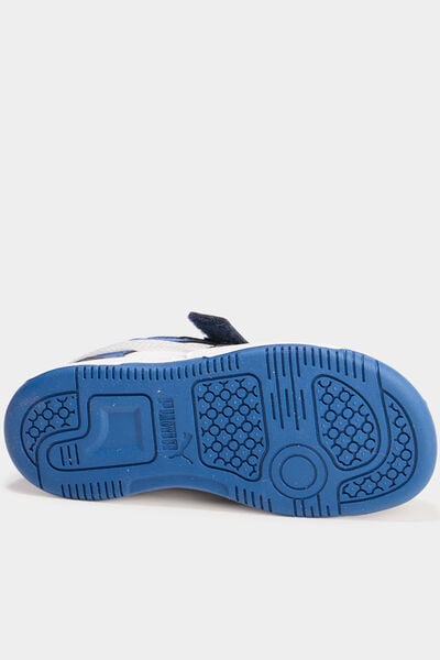 Tennis basses Puma Rebound V6 bleu fonc&eacute; gar&ccedil;on