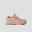 Baskets running Skechers Mega Glam rose clair femme