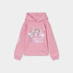 Sweat hoodie Gabby et la Maison magique rose poudrée fille