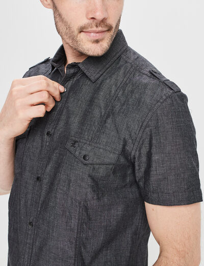 Chemise Liberto gris homme