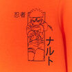 Sweat à capuche hoodie Naruto orange foncé garçon
