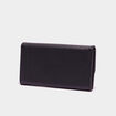 Portefeuille rectangulaire noir femme