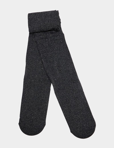 Collants noir fille