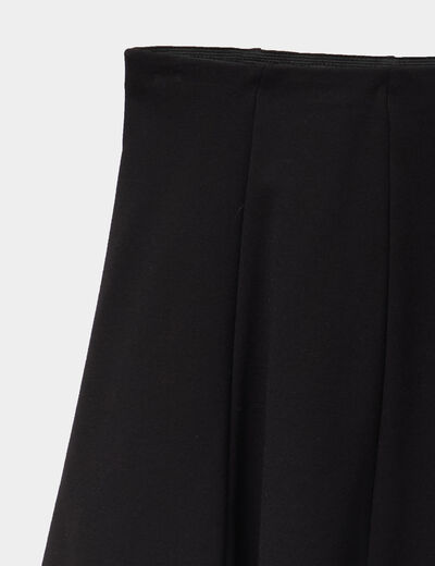 Jupe patineuse courte noir fille
