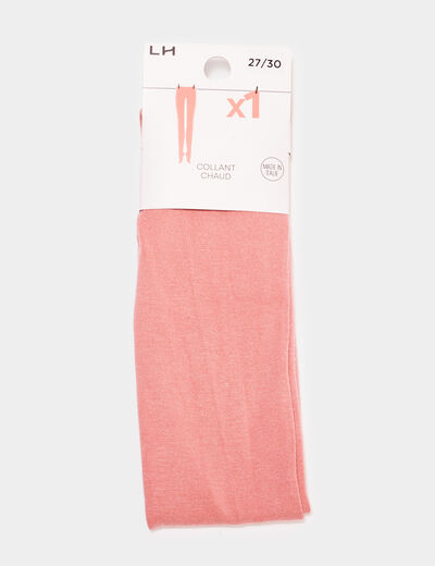 Collants rose fille
