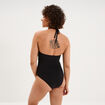 Maillot de bain une pi&egrave;ce dos nu noir femme