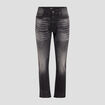 Jeans regular denim gris fonce homme