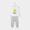 Ensemble pyjama 2 pièces Pokémon blanc fille