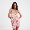 Ensemble pyjama short 2 pièces rose femme
