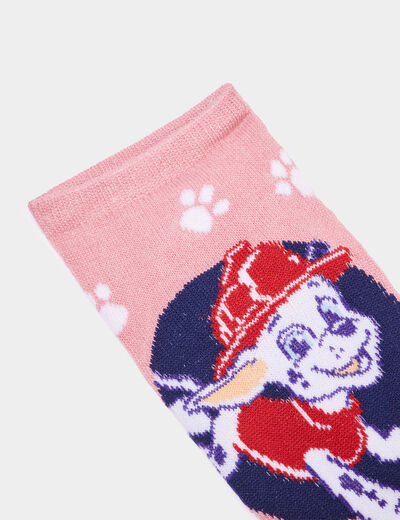 Lot 3 paires chaussettes Pat Patrouille rose fille