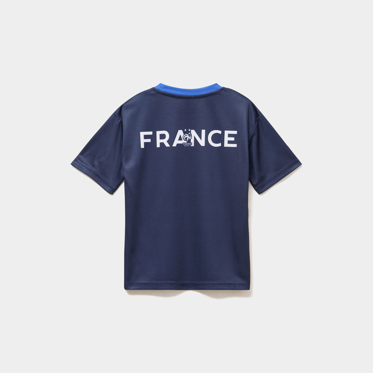 Maillot de football France bleu marine gar&ccedil;on