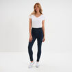 Jegging skinny taille haute denim blue black femme