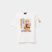 T-shirt manches courtes coton Naruto blanc garçon