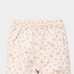 Pantalon jogger doublage coton ecru b&eacute;b&eacute; fille