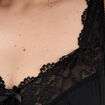 Soutien-gorge corbeille dentelle noir femme grande taille