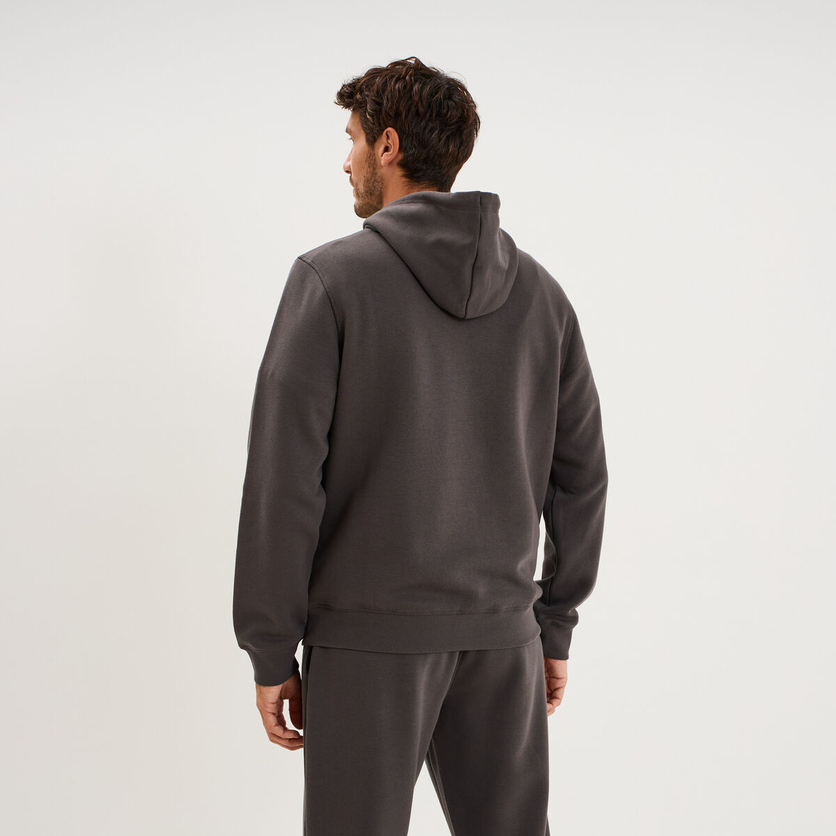 Sweat hoodie 1 poche &agrave; capuche UFC noir homme