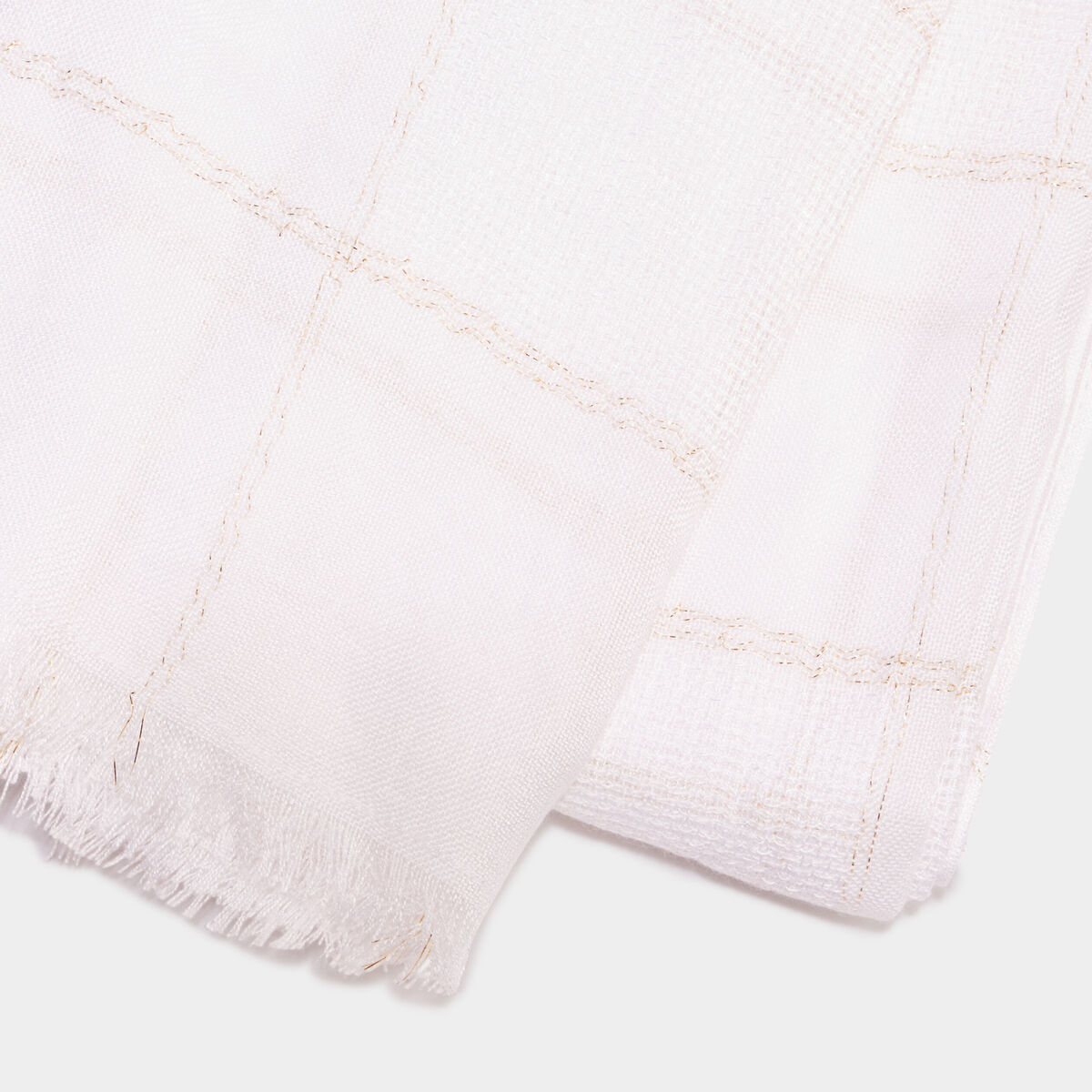 Foulard ivoire femme