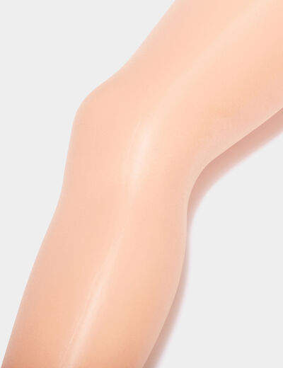 Lot 2 paires collants beige fille