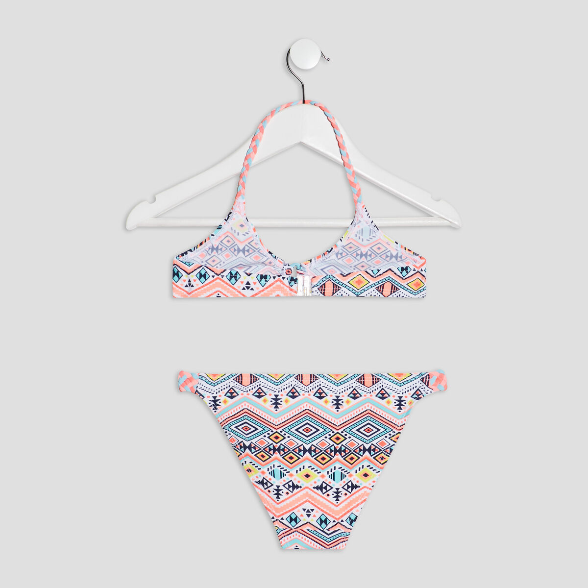 Maillot de bain 2 pièces multicolore fille