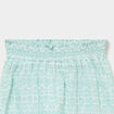 Pantalon fluide taille &eacute;lastiqu&eacute;e coton vert pastel b&eacute;b&eacute; fille