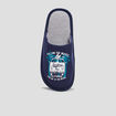 Chaussons mules surf bleu homme