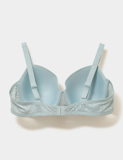 Lot 2 soutiens-gorge &agrave; coques embo&icirc;tants vert clair femme grande taille
