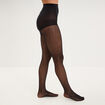 Collants semi-transparents 30D noir femme