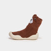 Chaussons chaussettes marron bébé garçon