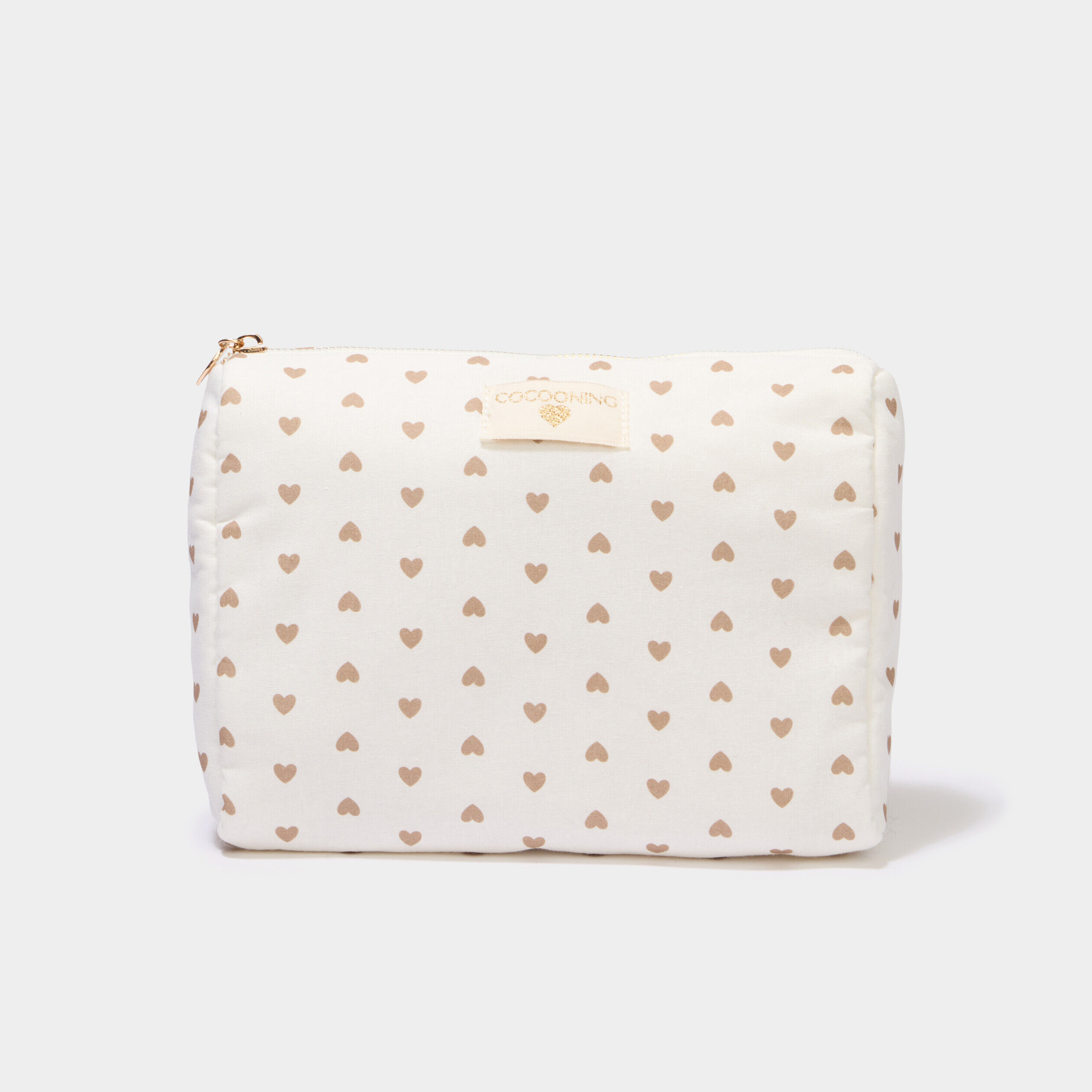 Trousse de toilette couleur or mixte LH