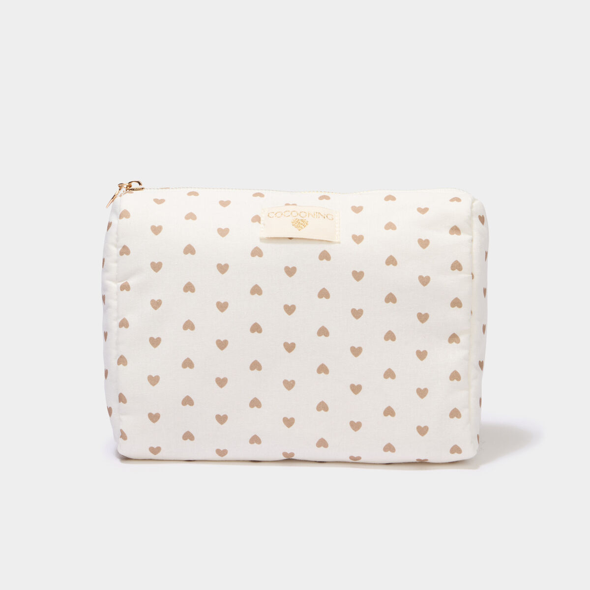 Trousse de toilette couleur or mixte