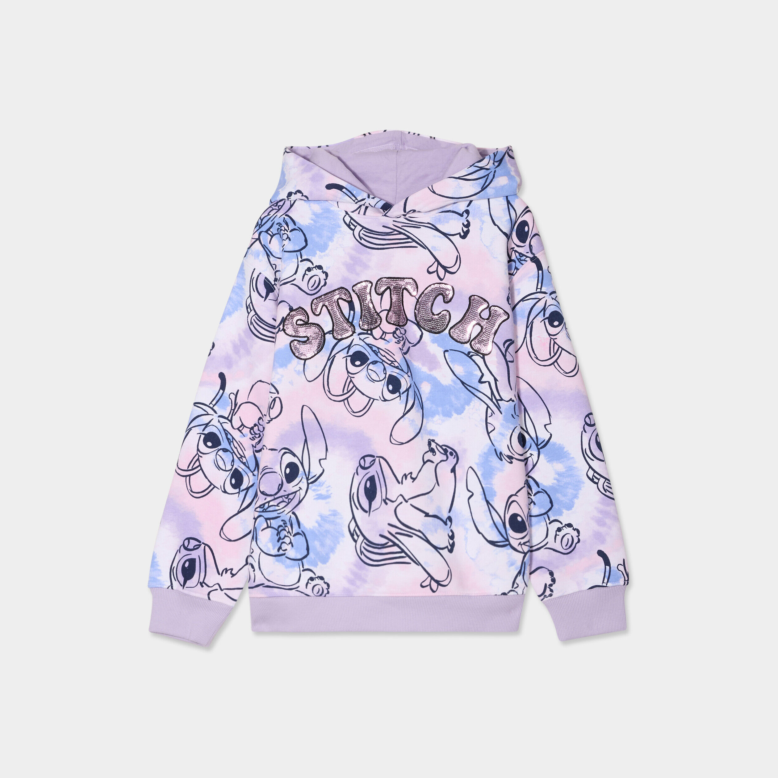 Sweat Name It Nmfarina Stitch Pour Fille - Manches Longues, Col Rond, Motif Brodé Tendance - 7