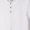 T-shirt manches courtes blanc gar&ccedil;on