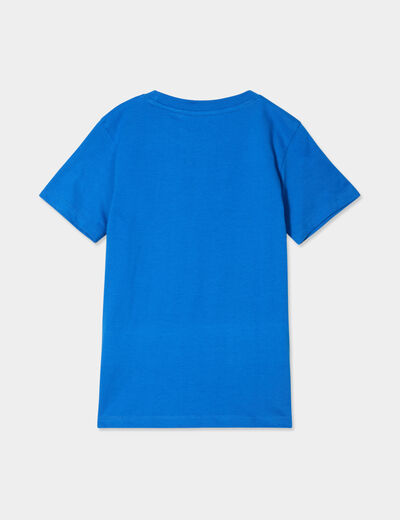 T-shirt manches courtes Mario Kart bleu garçon