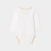 Lot 2 bodies croisés coton Winnie blanc bébé