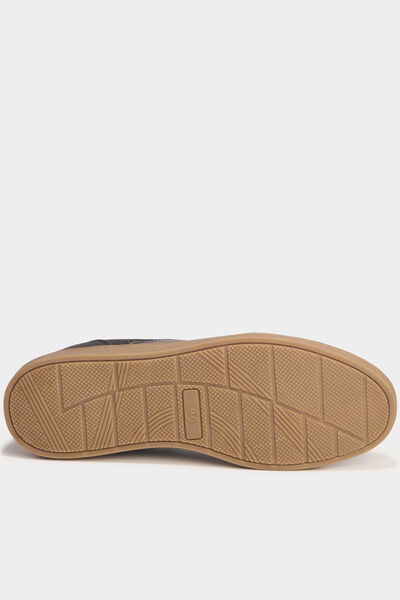 Baskets &agrave; lacets noir homme