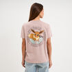 T-shirt coton manches courtes Pok&eacute;mon sable femme