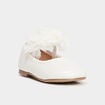 Ballerines à froufrous blanc bébé fille