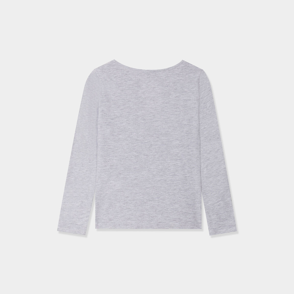 Ensemble pyjama pantalon manches longues gris fille