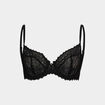 Soutien-gorge embo&icirc;tant dentelle noir femme