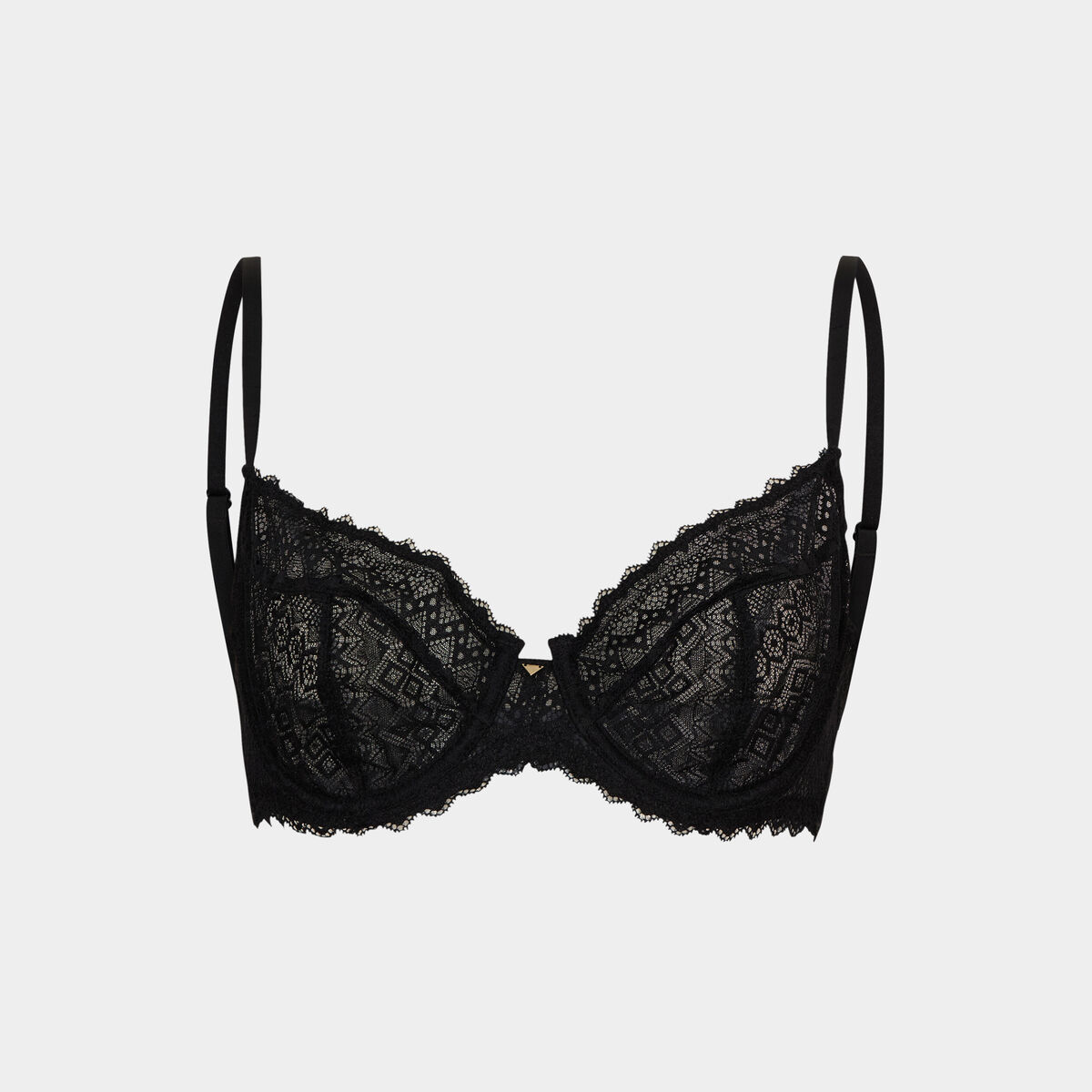Soutien-gorge embo&icirc;tant dentelle noir femme