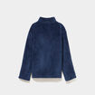 Veste de pyjama effet polaire bleu marine garçon