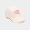 Casquette coton bride ajustable scratch ivoire fille